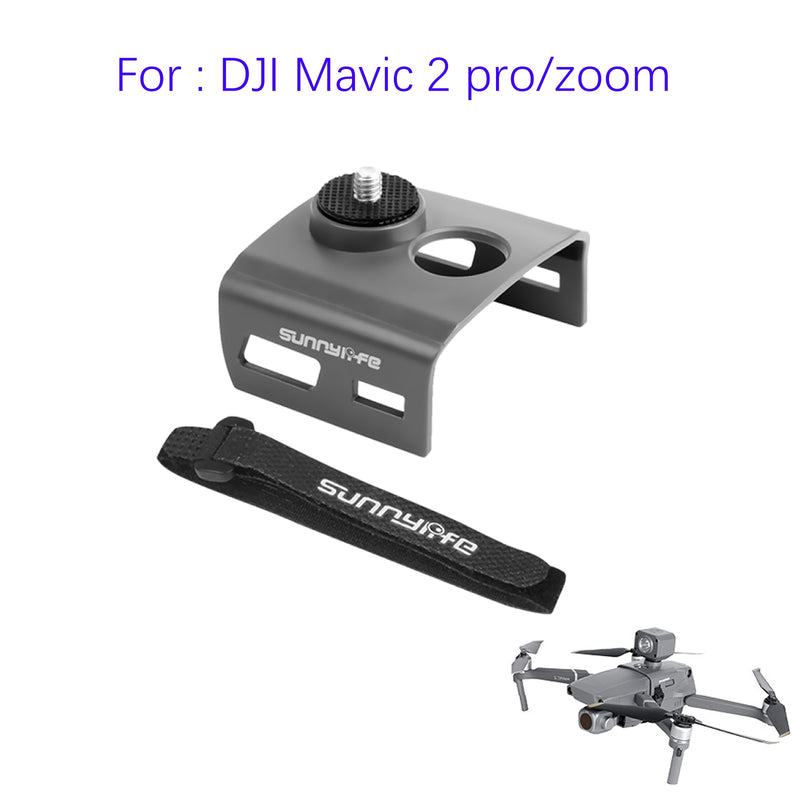 Gopro Mount Stand for Dji Mini 3 Pro Drone Camera Adapter Mount Clamp Holder for DJI AIR 2S/MAVIC 3 LED Light Accessory