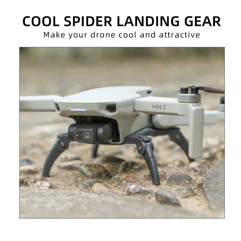 For DJI Mavic MINI 2 Landing Gear Heightened Gears Support Leg Protector For DJI Mini 2/SE/Mavic Mini Drone Accessories