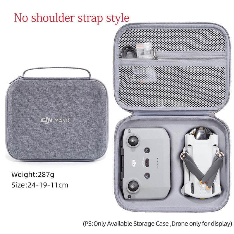 Storage Box for DJI Mini 3 Pro All-in-One Shoulder Bag Carrying Case for DJI Mini 3 Pro RC&RC N1 Protective Box Accessories