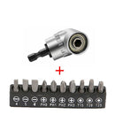 1/4'' Hex Screwdriver Bit Set 105 Degree Angle Bit Socket Holder Adapter Adjustable Angle Screwdriver Drills Electric Tool Parts