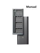 Xiaomi Original Daily Use Electric And Manual Screwdriver Kit Precision Magnetic Bits Alluminum Box DIY Screw Driver Set Gift