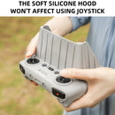 Mini 3 Pro Silicone Case Sleeve ScratchProof Protection Shell Cover With Sun Hood Sunshade For DJI RC Remote Control Accessories