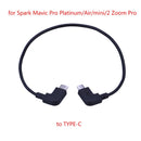 OTG Data Cable for DJI Mavic 2 Pro Zoom Mini SE Spark Mavic AIR Drone IOS type-C Micro-USB Adapter Wire Connector Tablet Phone