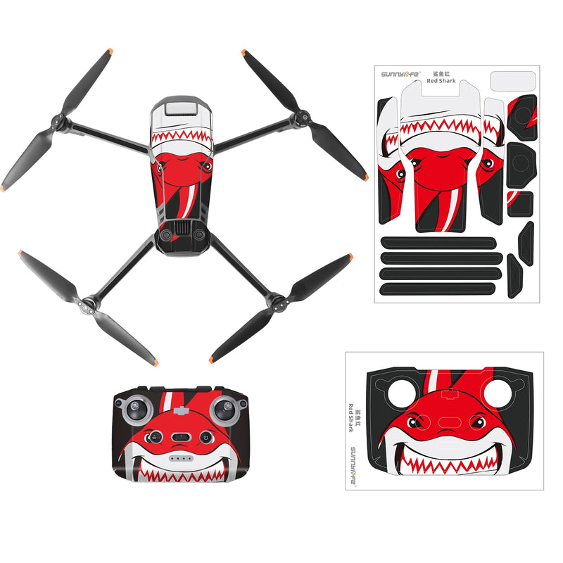 Mavic 3 Sticker Skin PVC Protective Stickers Drone Body Arm Remote Controller Decals for DJI Mavic 3 Drone Accessories
