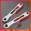 Upgrade 36 Teeth Ratchet Two-way Screwdriver Multi-function Turning Right Angle Screwdriver Set For Narrow Space DIY Hand Tool