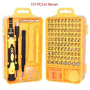 122pcs In Professional Screwdriver set for iphone Magnetic Bits Screwdriver Multifunctional tool Mini hand Tools Case for Repair