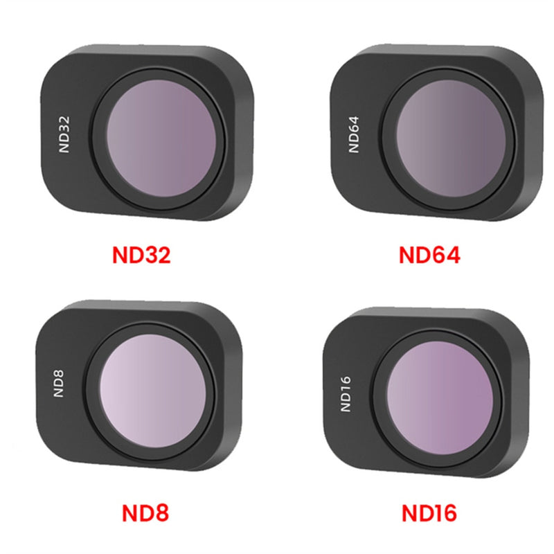 Filter Set For DJI Mini 3 Pro Camera Optical Glass Aluminum Alloy Lens MCUV CPL ND8PL/16/32/64 Camera Drone Filters Accessoires