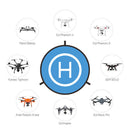 Drone Landing Pad 55cm 75cm Foldable Quadcopter Parking Apron Pad Universal RC Dron Mat for DJI Mavic pro Drone Accessories