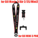 Adjustable Lanyard for DJI Mavic Mini 2/MINI 3 PRO/3/Air 2/2S Remote Controller Accessories Hook Holder Neck Strap Brackt Mount