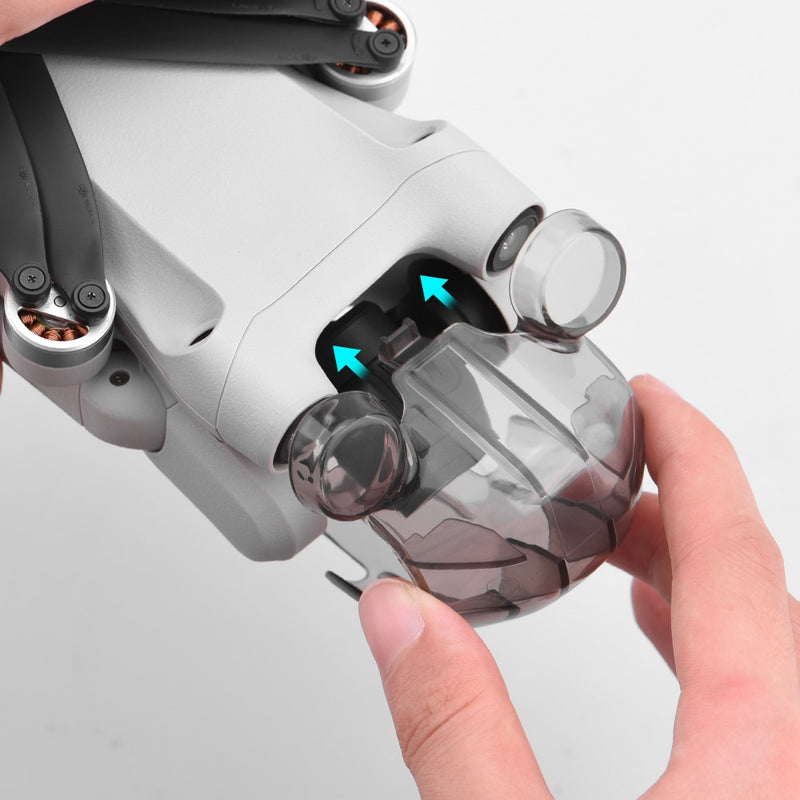 Lens Cap for DJI Mini 3 Pro Drone Protective Gimbal Lock Cover Camera Guard Anti-Scratch Protector Props fixer Accessory