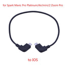 OTG Data Cable for DJI Mavic 2 Pro Zoom Mini SE Spark Mavic AIR Drone IOS type-C Micro-USB Adapter Wire Connector Tablet Phone