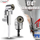 1/4'' Hex Screwdriver Bit Set 105 Degree Angle Bit Socket Holder Adapter Adjustable Angle Screwdriver Drills Electric Tool Parts