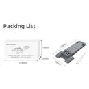 Foldable Expansion Bracket Tablet Clip Holder Remote Control Phone Mount for DJI Air 2S/Mini 2/Mavic Air 2 Accessories