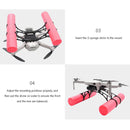 STARTRC DJI Mini 2 Landing Gear Floating Expansion Kit For DJI Mavic Mini SE Landing Training Skid Accessories Landing On Water