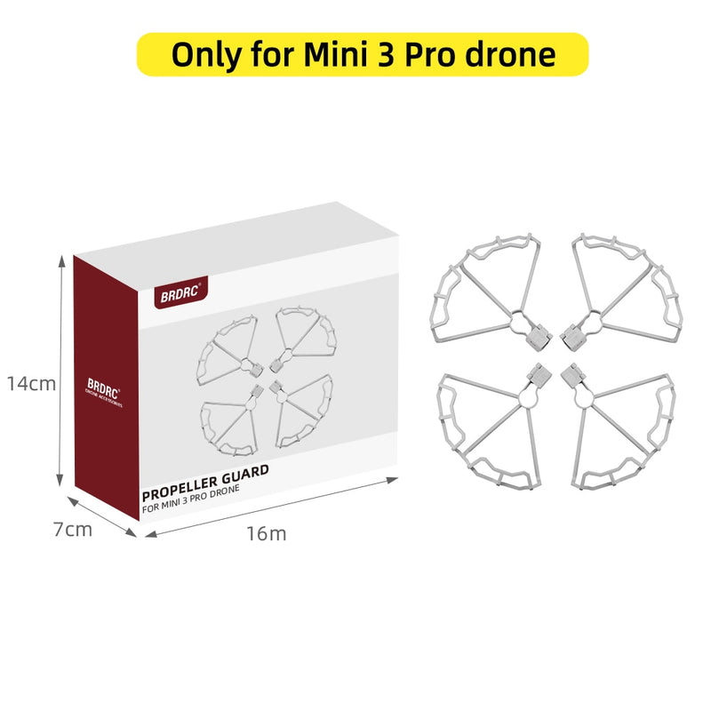 Propeller Guard for DJI Mini 3 Pro/Mavic Mini 2/Mini/Mini SE Drone Quick Release Protective Ring Protector Cage Drone Accessory