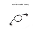 Micro-USB to Lightning/TYPE-C/Micro-USB Data Cable Smartphone Tablet 15/30cm Line For DJI MAVIC MINI/ SE/MAVIC 2/MAVIC AIR/Spark