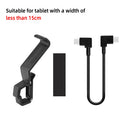 Remote Control Tablet Extended Bracket Mount for DJI Mavic 3/Air 2/Mini 2/Mini 3 Pro Transmitter Tablet Clip Holder Accessory