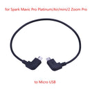 OTG Data Cable for DJI Mavic 2 Pro Zoom Mini SE Spark Mavic AIR Drone IOS type-C Micro-USB Adapter Wire Connector Tablet Phone