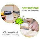 10pcs Hex Head Allen Wrench Drill Bits Set 100mm SAE Metric Allen Screwdriver Bits Magnetic Tip Hex Key Screwdriver Socket Bit