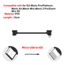 Data Cable OTG Remote Controller to Phone Tablet Connector Micro USB TypeC IOS Extend for DJI Mavic MINI/MINI SE/Pro/Air/Mavic 2