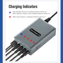 DJI Air 2S Battery Charger 120W GAN Intelligent Battery Charging Hub for Mavic Air 2 Drone Battery Remote Control Smart Charge