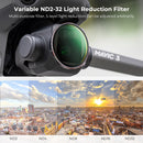 K&F Concept ND2-32 DJI Mavic 3 Camera Lens Filters Variable ND HD Filter 5 Stop with 28 Layer Neutral Density