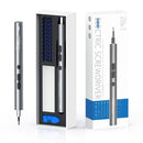 28 in 1 Precision Electric Screwdriver Set for Phone Laptop Magnetic Multifuctional Screwdriver with LED Light Lithium Battery