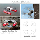 STARTRC DJI Mini 2 Landing Gear Floating Expansion Kit For DJI Mavic Mini SE Landing Training Skid Accessories Landing On Water