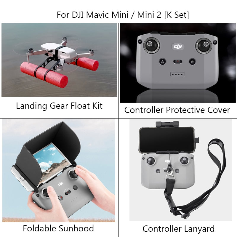 Mavic Mini 2 SE Landing Gear Leg & Water Landing Gear for DJI Mini 2  SE/Mini 2/ Mavic Mini/Mini SE Accessories, Foldable Extender Mini 2 SE/Mini  2