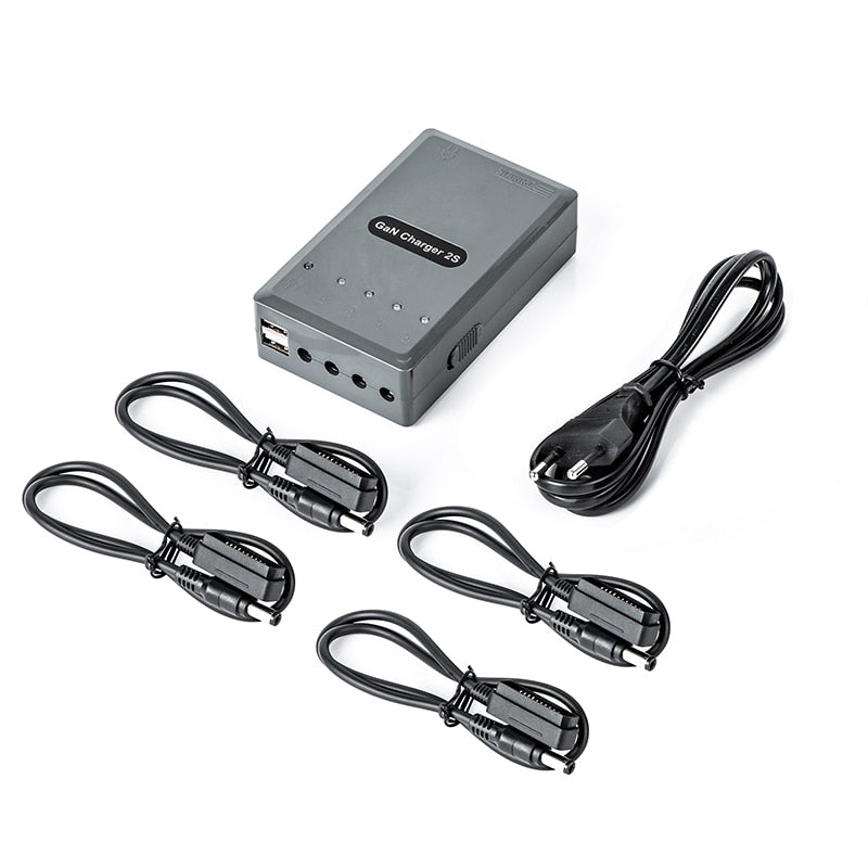 DJI Air 2S Battery Charger 120W GAN Intelligent Battery Charging Hub for Mavic Air 2 Drone Battery Remote Control Smart Charge