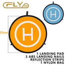 Landing Pads 55cm 75cm 110cm Drone Landing Pads for RC Quadcopters DJI MAVIC MINI PRO SPARK PHANTOM INSPIRE Drone Accessories