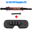 for DJI Avata/FPV COMBO Storage Pad for DJI FPV Goggles V2 Lens Protector Cover Protection Antenna Storage Holder Drone Glasses
