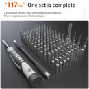 122pcs In Professional Screwdriver set for iphone Magnetic Bits Screwdriver Multifunctional tool Mini hand Tools Case for Repair