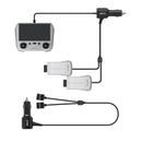 3 in1 Car Charger for DJI Mini 3 Pro Drone Battery Remote Control Vehicle Charger Portable Intelligent Battery Charging Hub