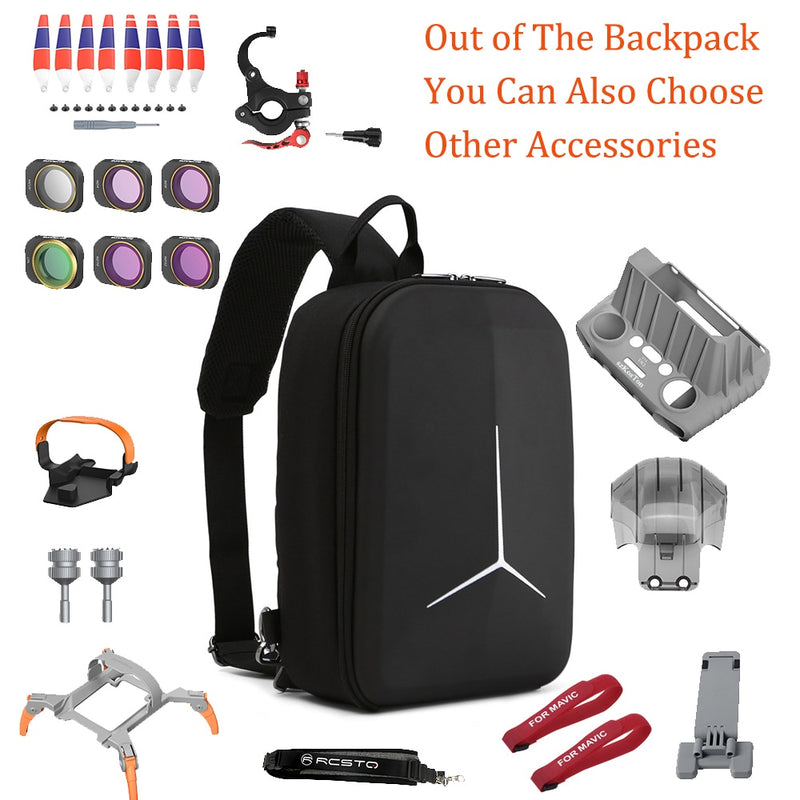 dji mini 3 backpack For DJI Mini 3 Pro Bag Storage Backpack Messenger Chest Bag Portable F