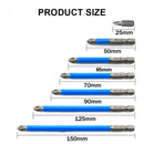 Cross Magnetic Batch Head PH2 Anti Slip Drill Bits Screw High Hardness Electric Screwdriver Set Head Screwdriver Head Bits