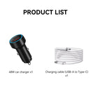 For DJI Mini 3 Pro Car Charger 48W Super Fast Charging Head QC3.0 Dual-port Car Charger for DJI Mini 2 Charging Accessory