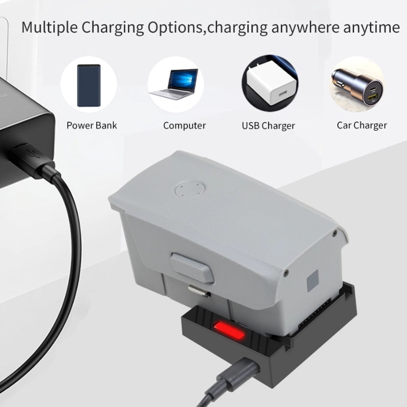 Mavic Air 2S USB Charger Battery Fast Charging Accessory For DJI Mavic Air 2/2S
