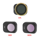 Filter Set For DJI Mini 3 Pro Camera Optical Glass Aluminum Alloy Lens MCUV CPL ND8PL/16/32/64 Camera Drone Filters Accessoires