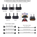 Micro-USB to Lightning/TYPE-C/Micro-USB Data Cable Smartphone Tablet 15/30cm Line For DJI MAVIC MINI/ SE/MAVIC 2/MAVIC AIR/Spark