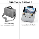 STARTRC Shoulder Bag for DJI Mavic 3 Drone Accessories Storage Bag PU Watertight Case Handbag Large Capacity Mavic 3 Backpack