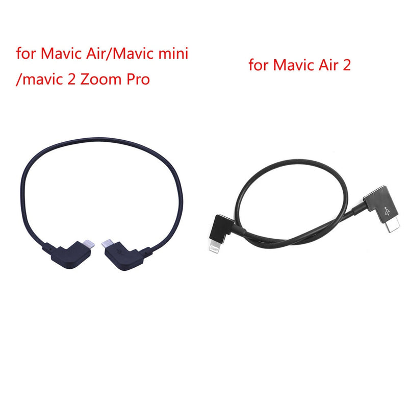 OTG Data Cable for DJI Mavic 2 Pro Zoom Mini SE Spark Mavic AIR Drone IOS type-C Micro-USB Adapter Wire Connector Tablet Phone