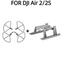 for Mavic Air 2/2S Propeller Guard with Heightening Landing Gear for DJI Mavic Air 2 2S Drone Blade Protector Cover Accessory