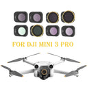 Filter Set For DJI Mini 3 Pro Camera Optical Glass Aluminum Alloy Lens MCUV CPL ND8PL/16/32/64 Camera Drone Filters Accessoires
