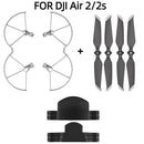 for Mavic Air 2/2S Propeller Guard with Heightening Landing Gear for DJI Mavic Air 2 2S Drone Blade Protector Cover Accessory