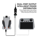 For DJI Mini 3 Pro Car Charger 48W Super Fast Charging Head QC3.0 Dual-port Car Charger for DJI Mini 2 Charging Accessory