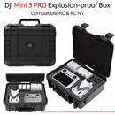 Drone Explosion Proof Case Portable Waterproof Box Hard Shell Large Capacity Case for DJI Mini 3 PRO Drone Universal Accessories