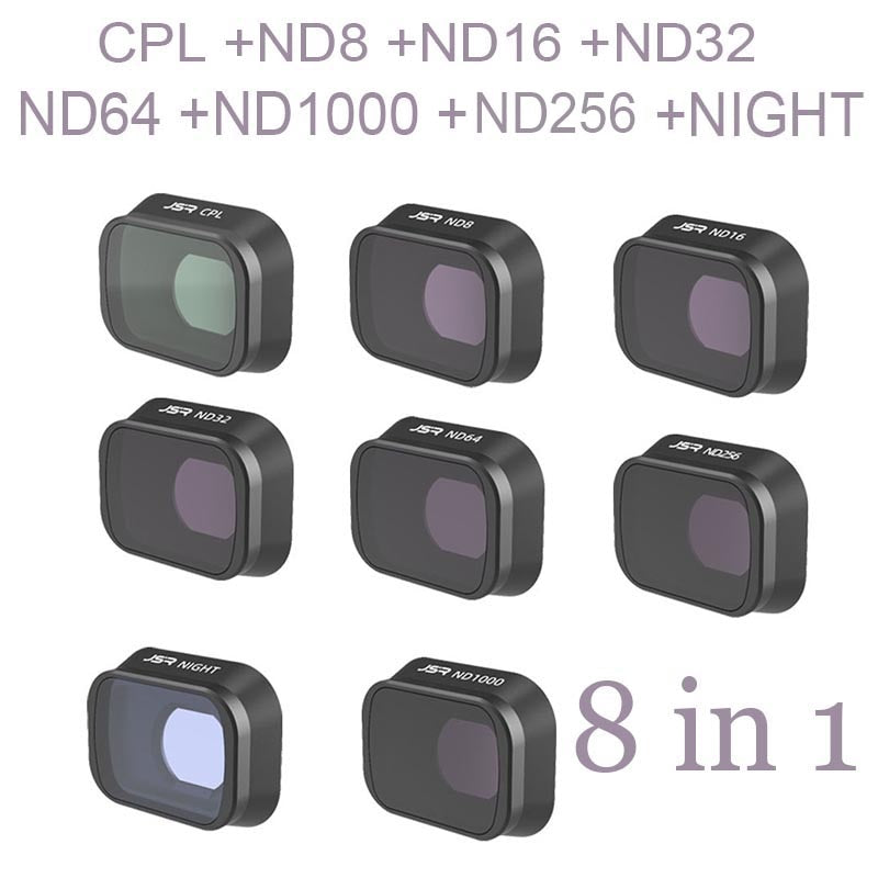Filter Lens MC UV CPL Star Night ND ND8 ND16 ND32 ND64 ND256 ND1000 For DJI Mavic Mini 3 Pro Drone Accessories