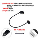 Data Cable OTG Remote Controller to Phone Tablet Connector Micro USB TypeC IOS Extend for DJI Mavic MINI/MINI SE/Pro/Air/Mavic 2
