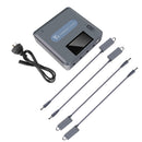 6 in 1 Digital display Battery Charger for DJI Mavic 3 Drone Battery Charging Hub Fast Smart Battery Charger with USB